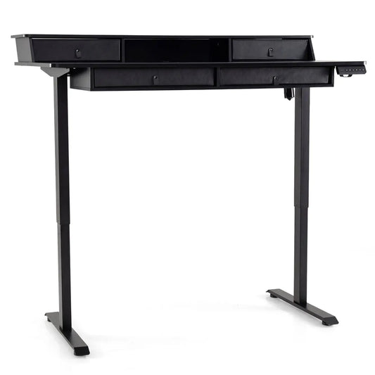 55 Inch Electric Standing Desk With Drawers
