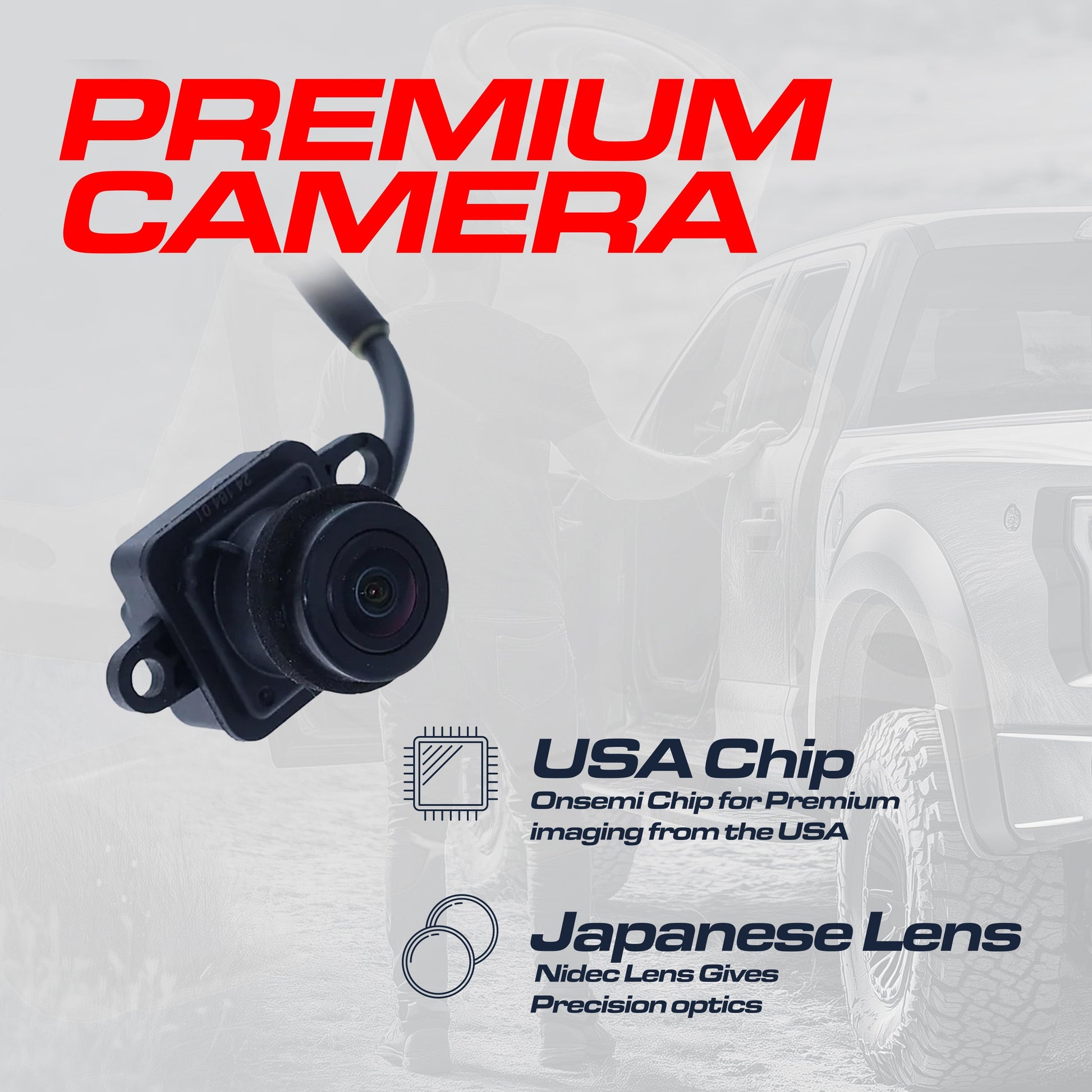 Dodge Journey OEM backup camera by Master Tailgaters, black replacement for 2011-2020 on Tampa Home & Garden Store