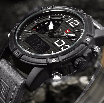 Men's Digital Analog Watch Multifunction