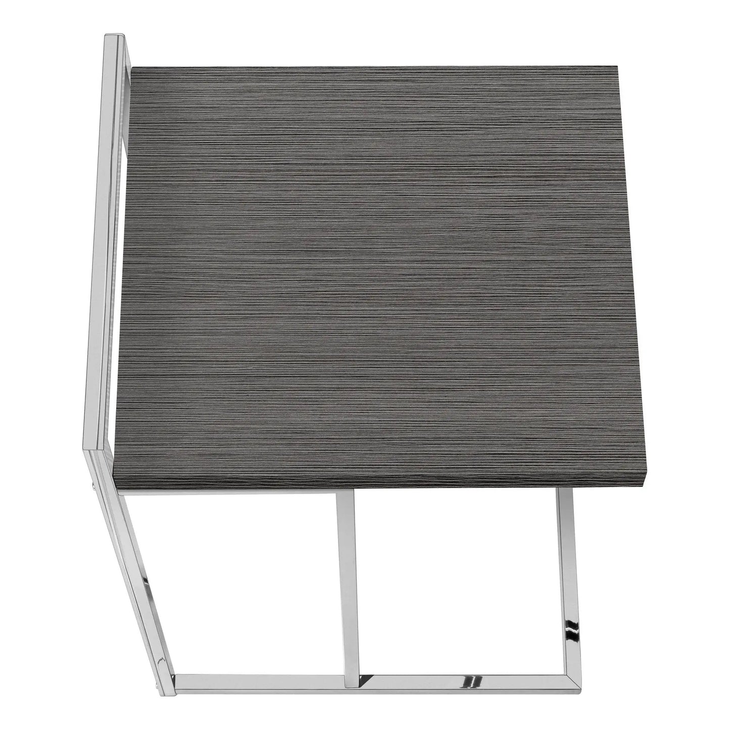 C Shaped Accent Table for Sofas and Beds Modern