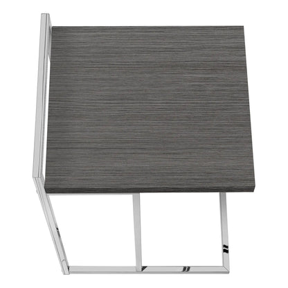 C Shaped Accent Table for Sofas and Beds Modern
