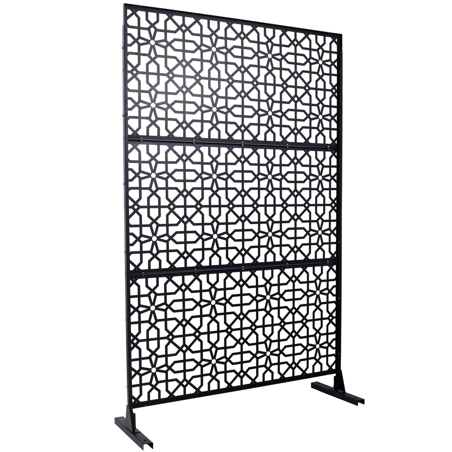 Metal Indoor and Outdoor Privacy Screen Divider