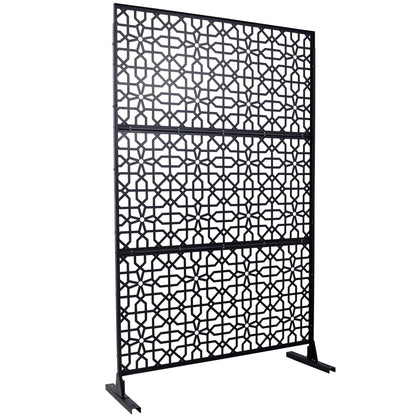 Metal Indoor and Outdoor Privacy Screen Divider