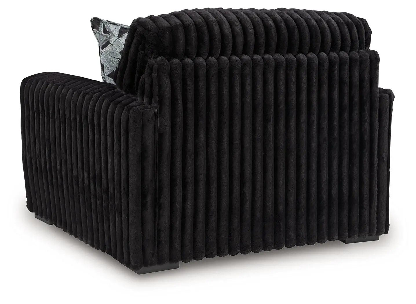 Midnight Madness Jumbo Corduroy Chair and a Half