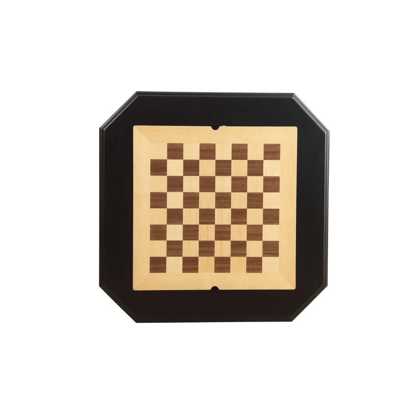 Bishop Reversible Chess Checker Table with Tray