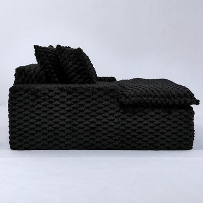 Harbor Luxury Sofa in Turtle Fleece Fabric