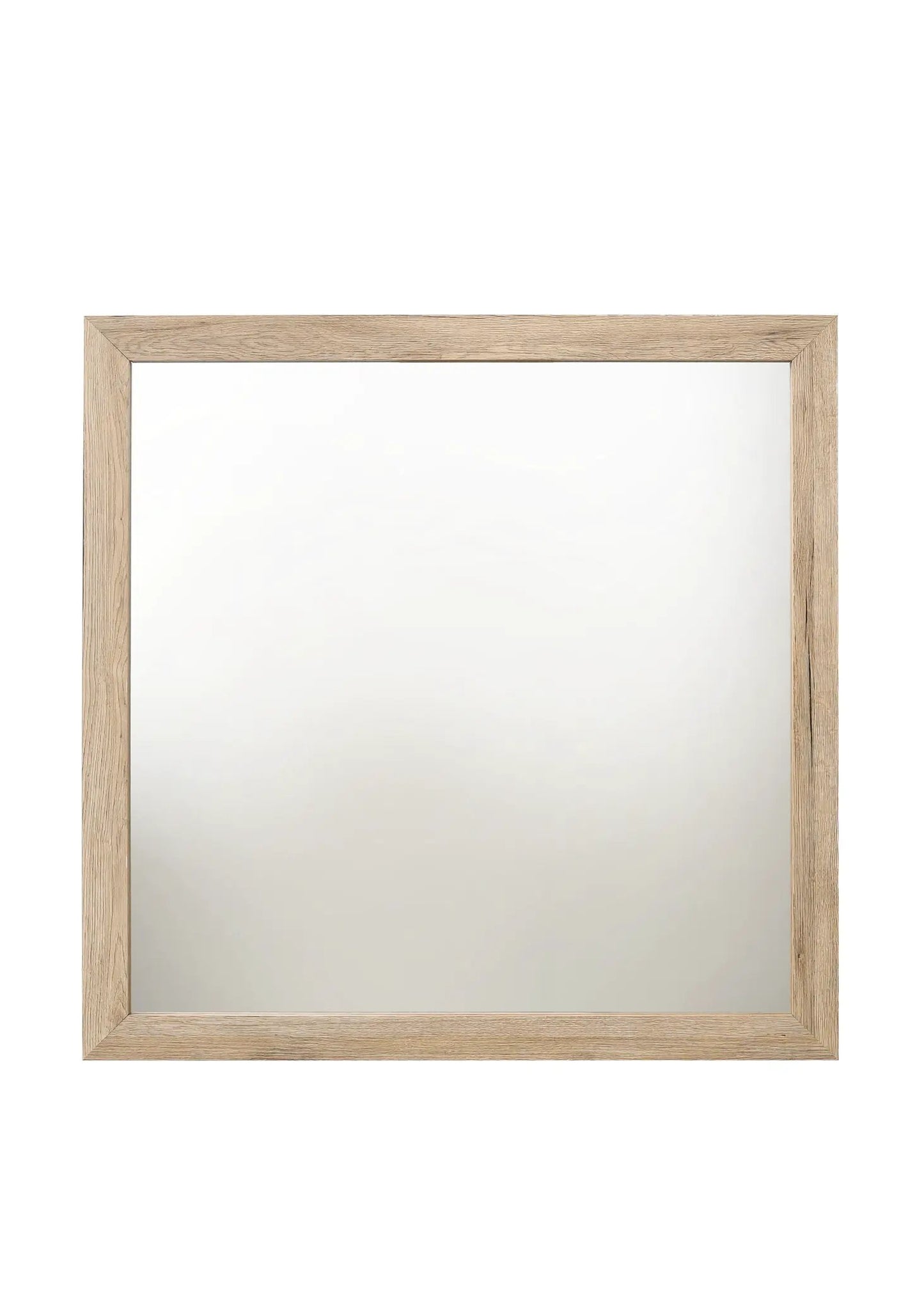 Miquell Versatile Orientation Mirror natural oak wood frame by Unique Piece Furniture on Tampa Home & Garden Store
