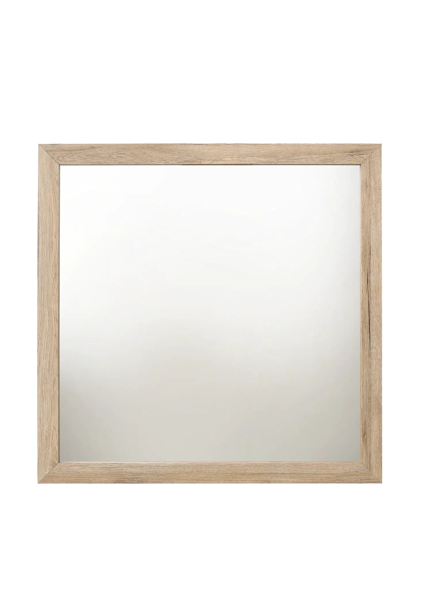 Miquell Versatile Orientation Mirror natural oak wood frame by Unique Piece Furniture on Tampa Home & Garden Store