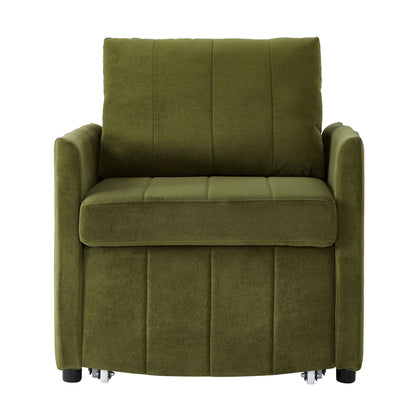 Convertible Sleeper Sofa and Storage Pockets