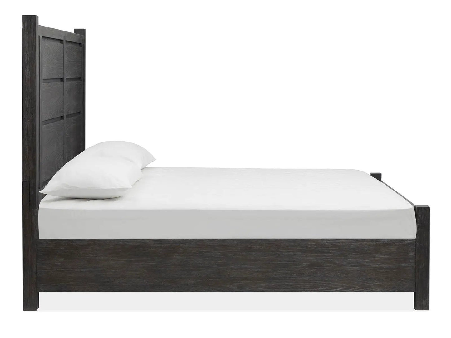 Plum Creek Panel Storage Bed With Rustic Finish