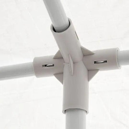 White wedding canopy tent frame joint with removable sidewalls, Unique Piece Furniture on Tampa Home & Garden Store