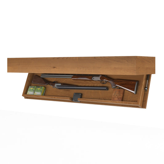 56" Murphy Shelf w/ Secret Drop Down Compartment - Tampa Home & Garden Store