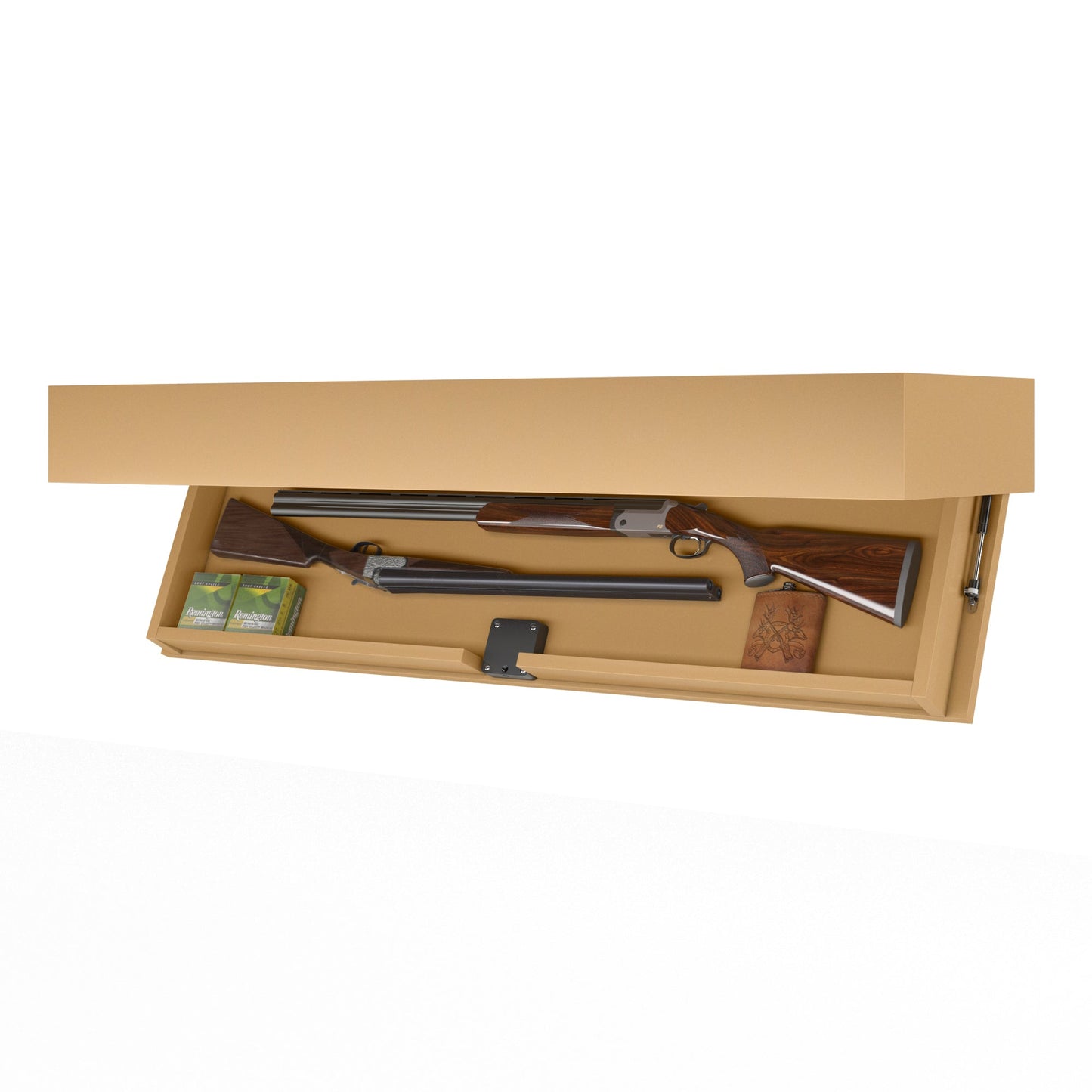 56" Murphy Shelf w/ Secret Drop Down Compartment - Tampa Home & Garden Store