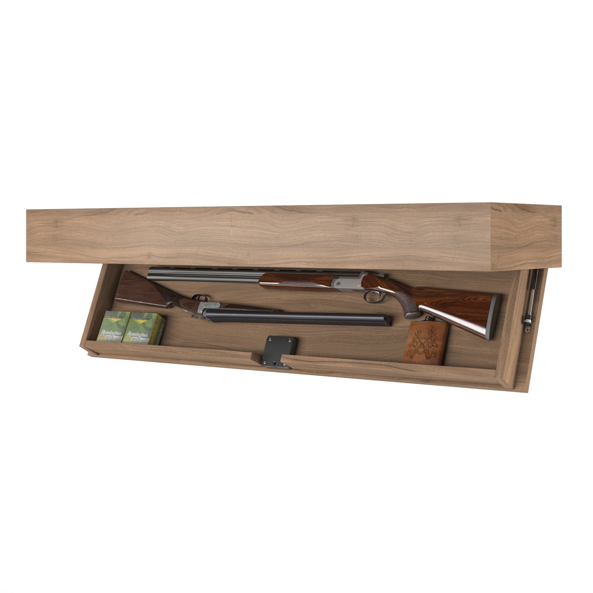 56" Murphy Shelf w/ Secret Drop Down Compartment - Tampa Home & Garden Store