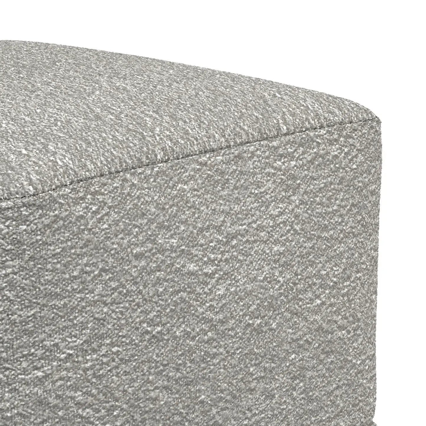 Chantal Square Pouf Soft Textured Comfort