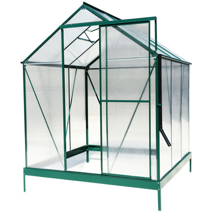 Heavy Duty Polycarbonate Greenhouse Kit and Door