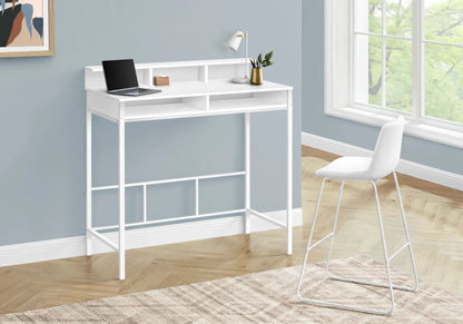 Standing Desk for Home Office and Laptop Storage