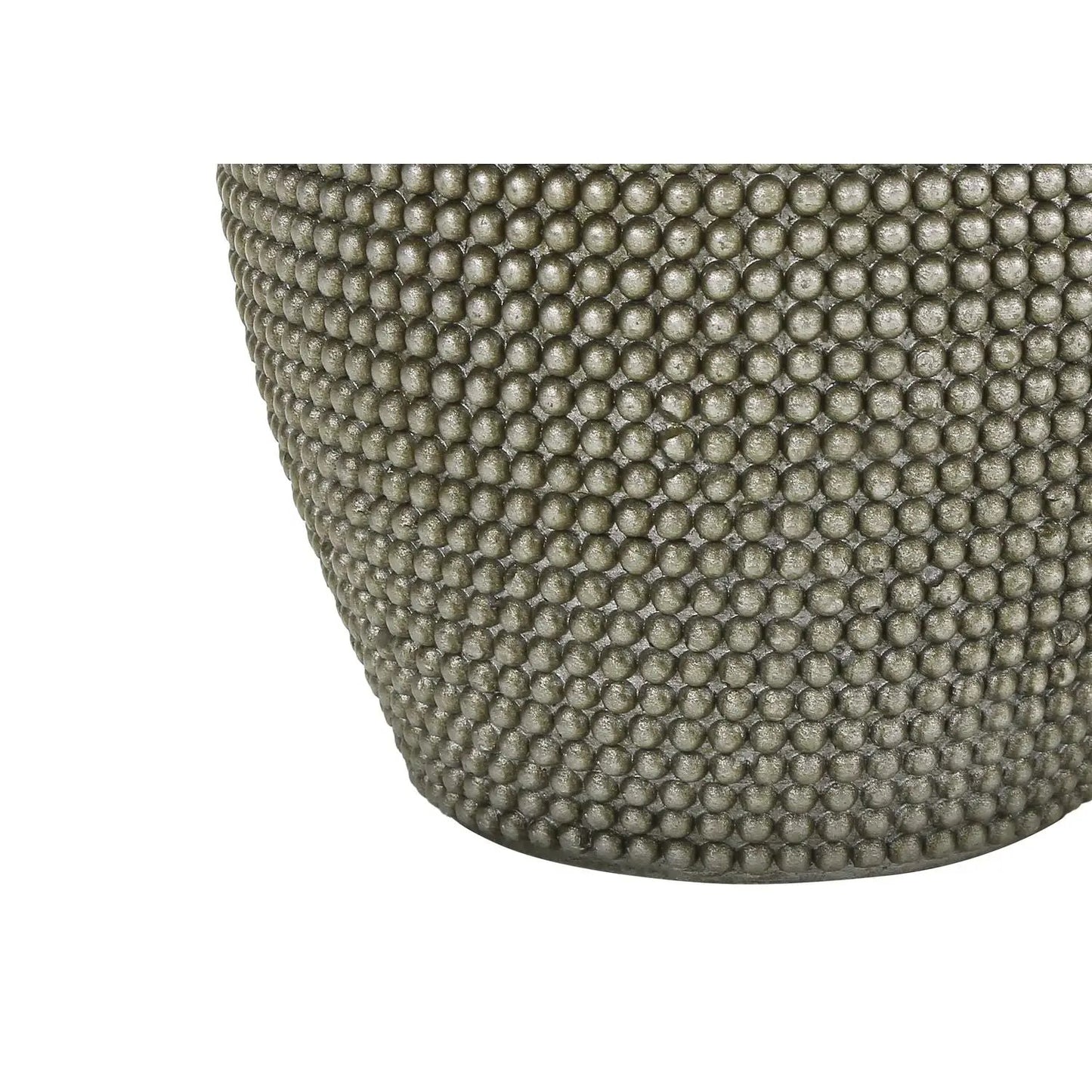 Table lamp resin gray with beaded textured surface, contemporary design on Tampa Home & Garden Store