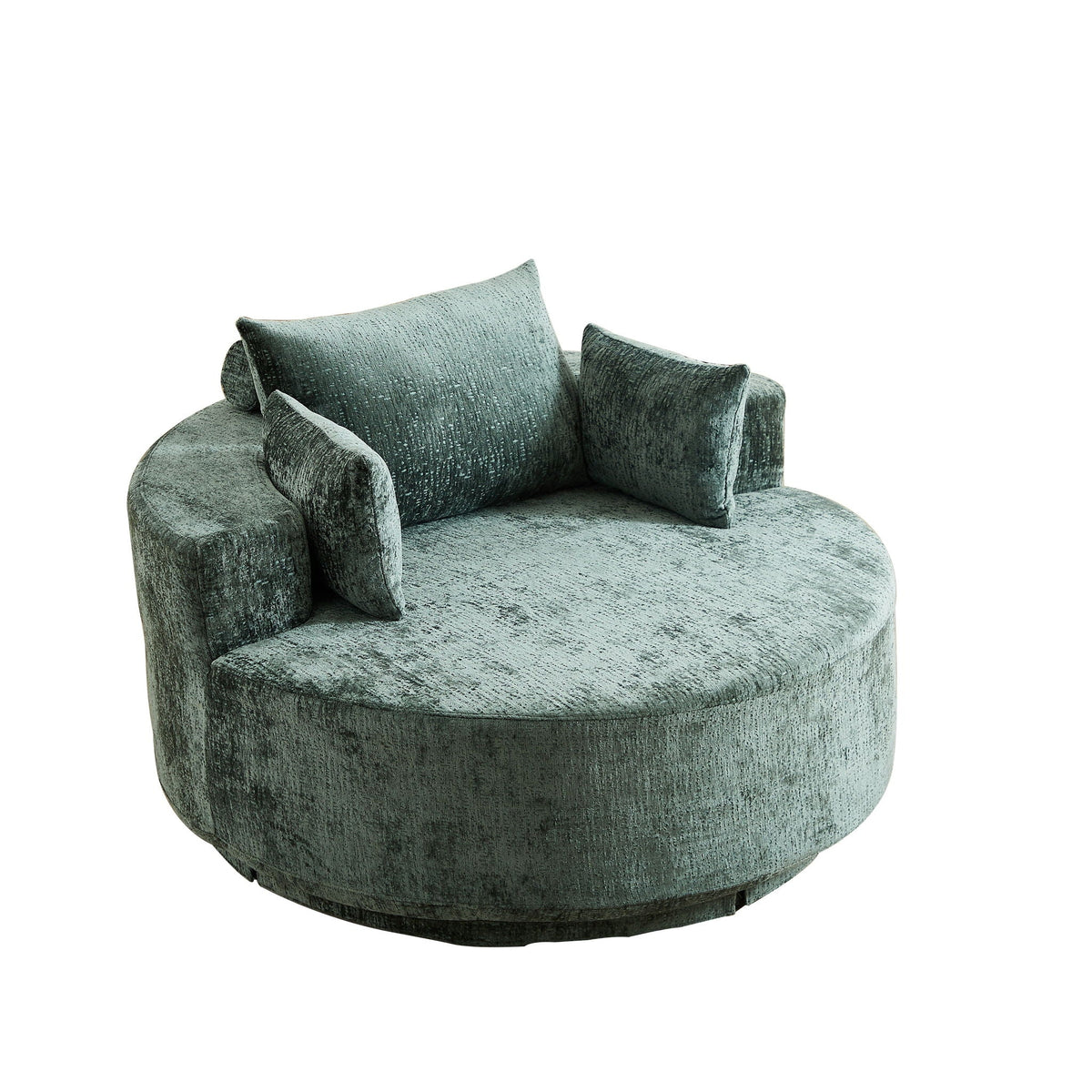 Modern Single Sofa and Swivel Sleeper Chair