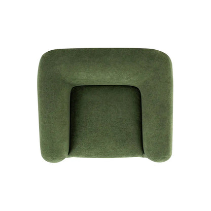 Alpine Sherpa Arm Chair green plush upholstery by Unique Piece Furniture on Tampa Home & Garden Store