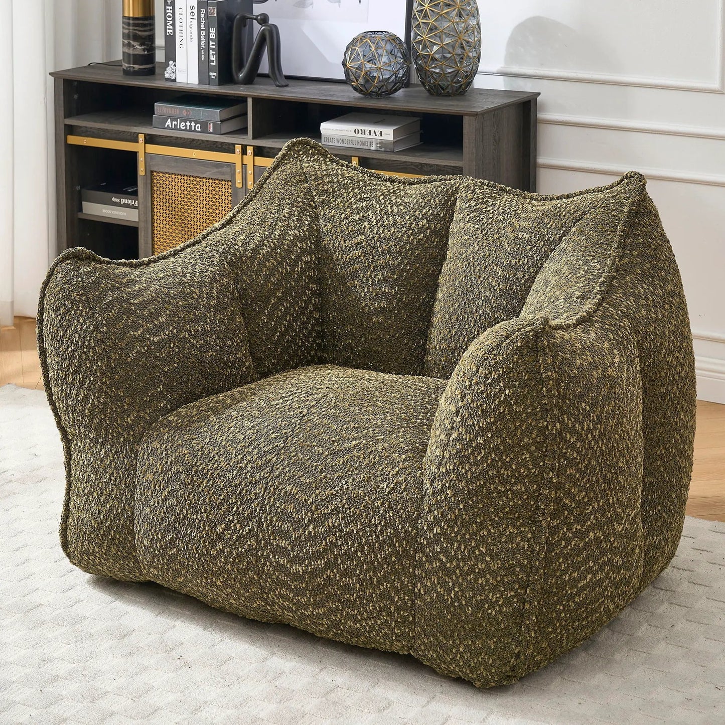 Comfortable Sofa Chairs With Resilient Foam