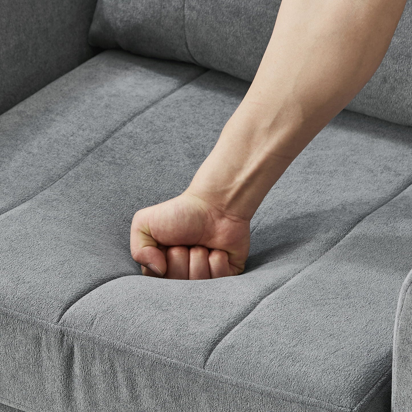 Convertible Sleeper Sofa and Storage Pockets