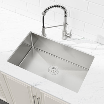 The Single Bowl Stainless Steel Kitchen Sink