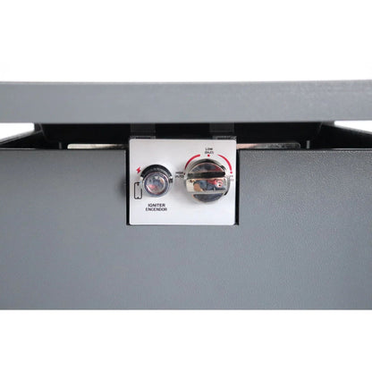 Powder Coated Stainless Steel Fire Pit With Lid