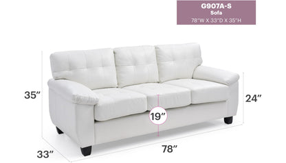 Soft Pocketed Coil Sofa and Hardwood Frame