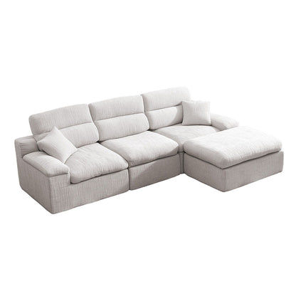 Premium Corner Chaise Sofa With High Backrest