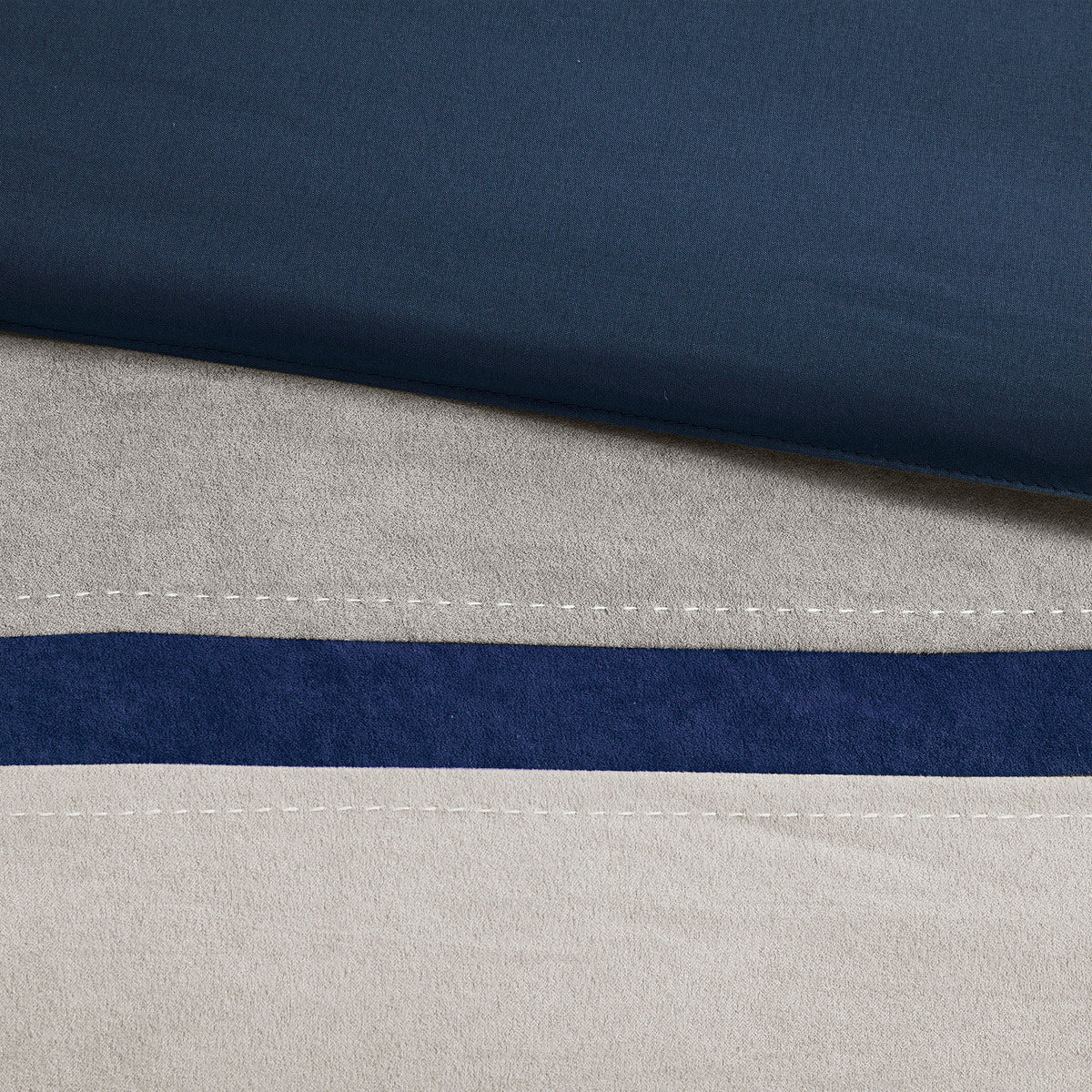 7 Piece Faux Suede Comforter Set For the Cal King