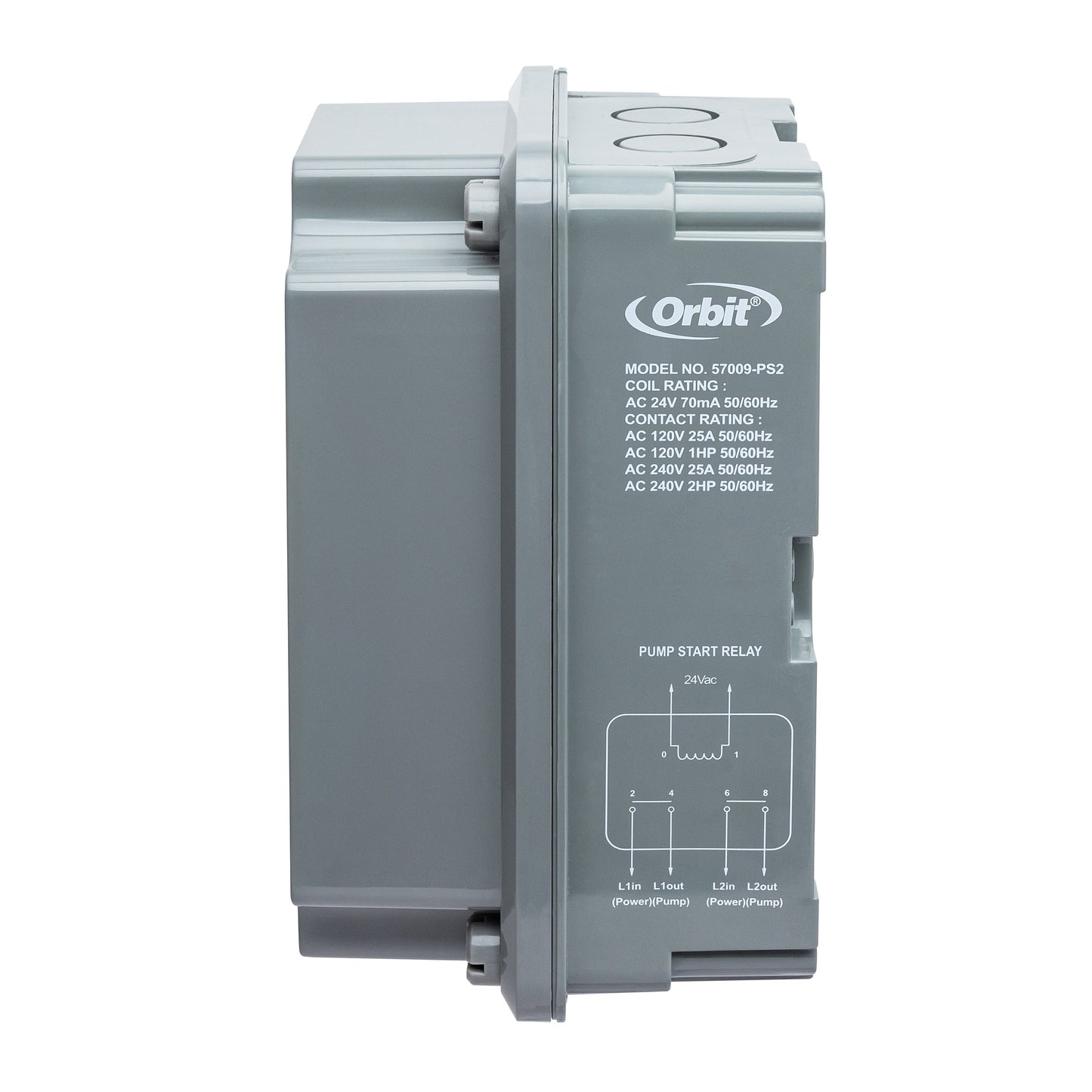 2 HP Irrigation Pump Start Relay for Sprinkler Controllers