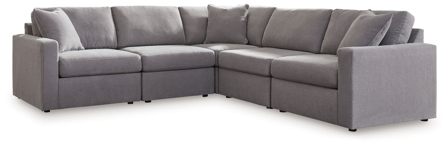 Modmax Sectional in Granite Performance Fabric