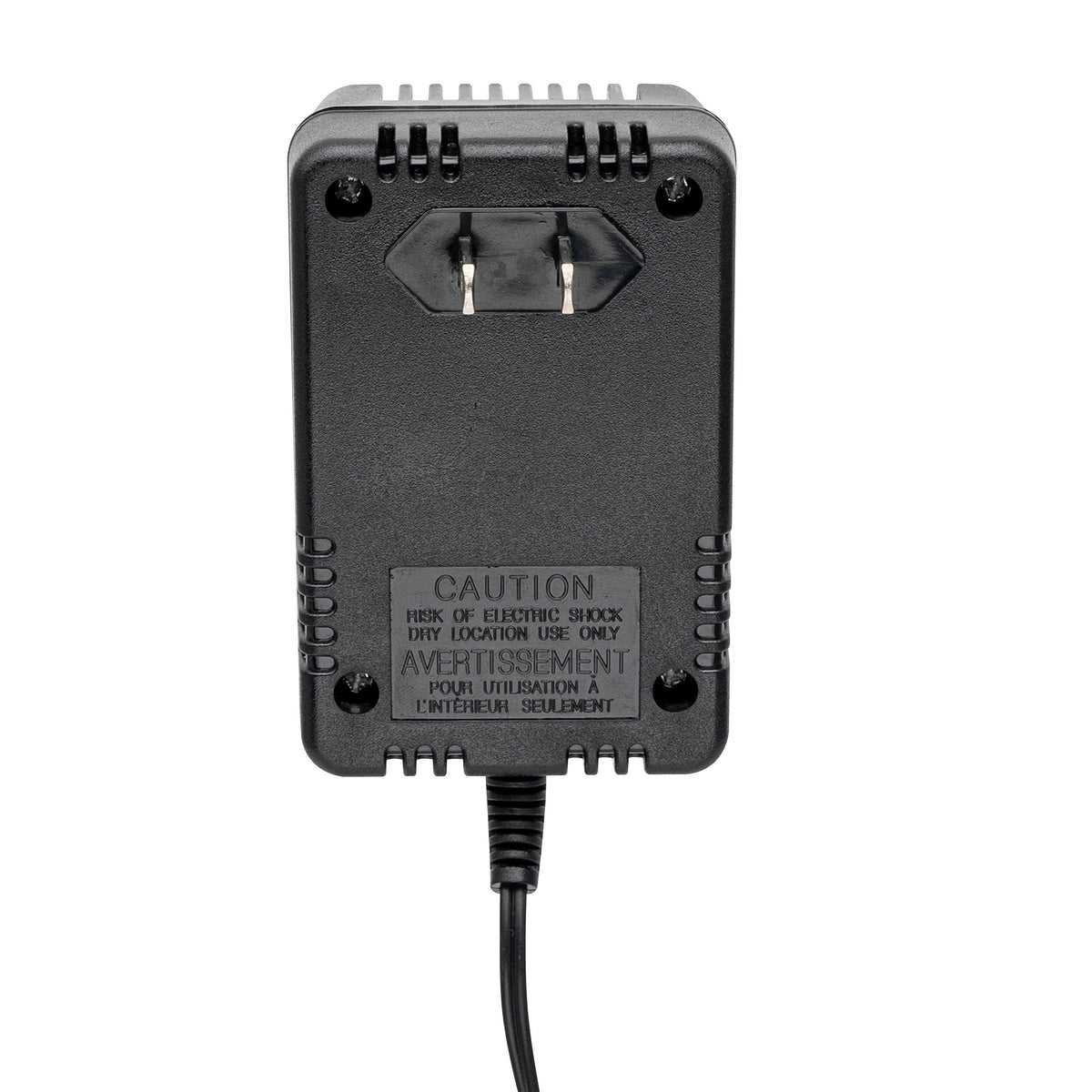 Orbit Irrigation 24V 750mA transformer for indoor sprinkler controllers, black wall plug unit on Tampa Home & Garden Store