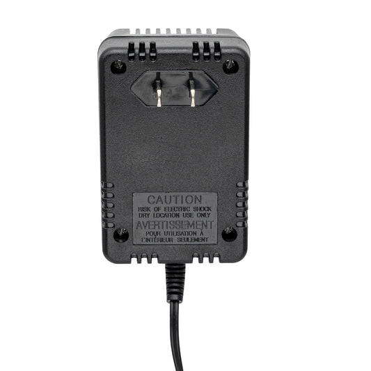 Orbit Irrigation 24V 750mA transformer for indoor sprinkler controllers, black wall plug unit on Tampa Home & Garden Store