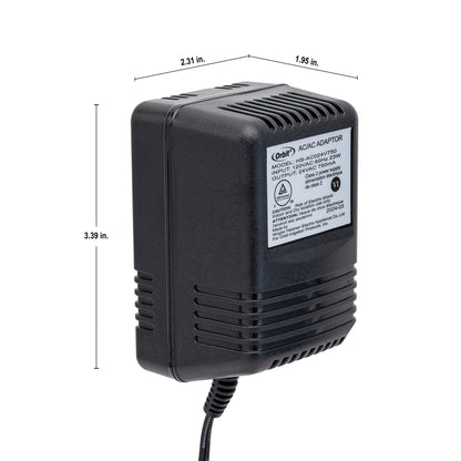 24V 750mA transformer for indoor sprinkler controllers black Orbit brand on Tampa Home & Garden Store