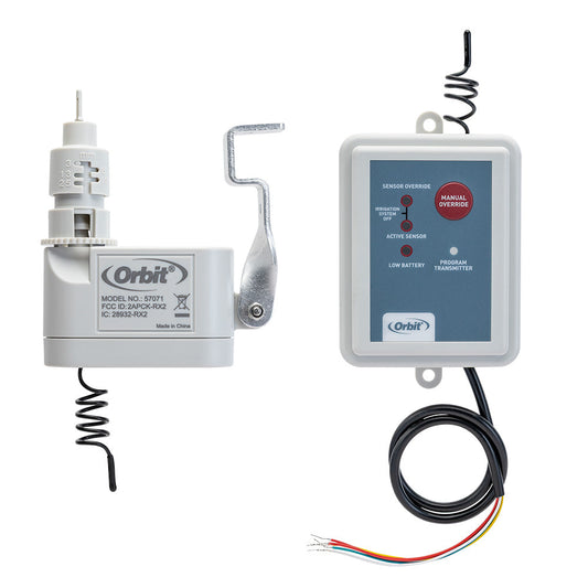 Wireless Rain and Freeze Sensor Orbit Irrigation for underground irrigation systems on Tampa Home & Garden Store