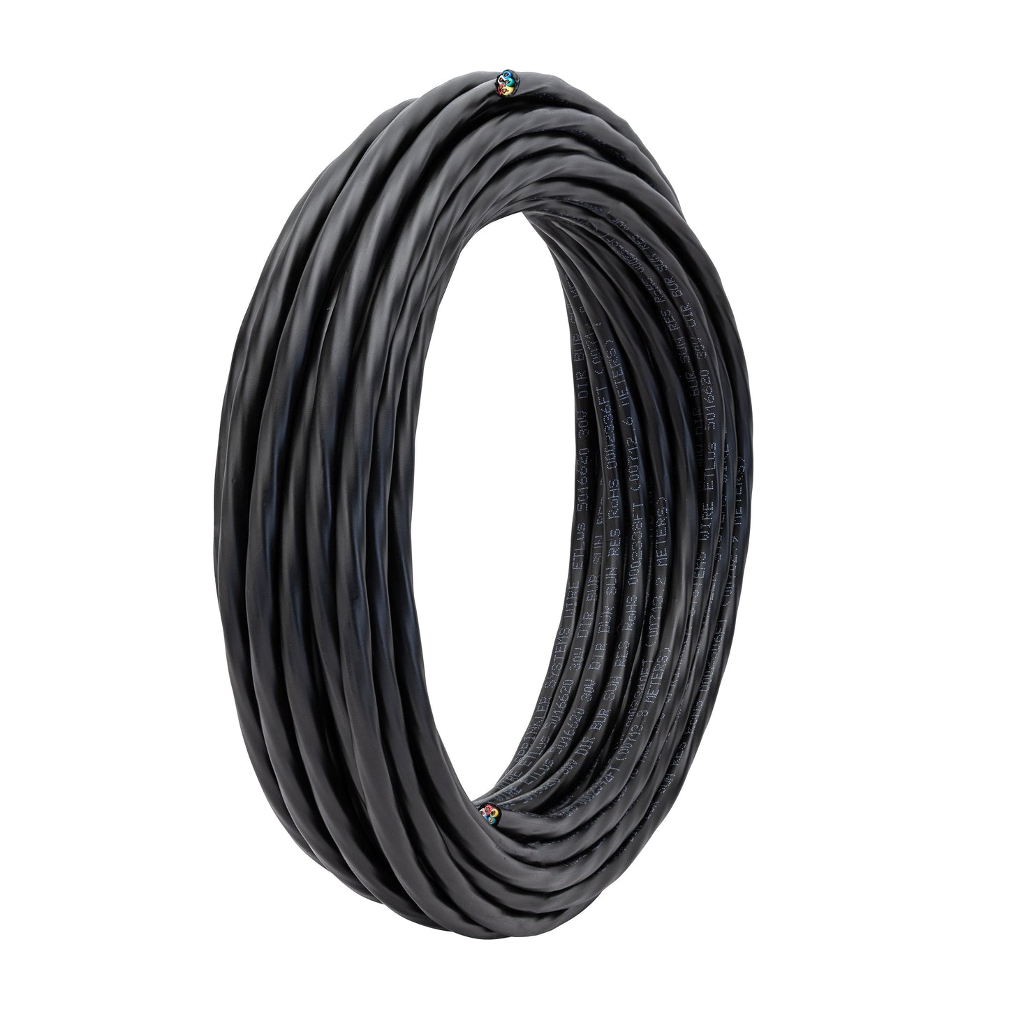 Underground sprinkler wire, 7-strand x 100', UF/UL, Orbit Irrigation 57088 black coil on Tampa Home & Garden Store