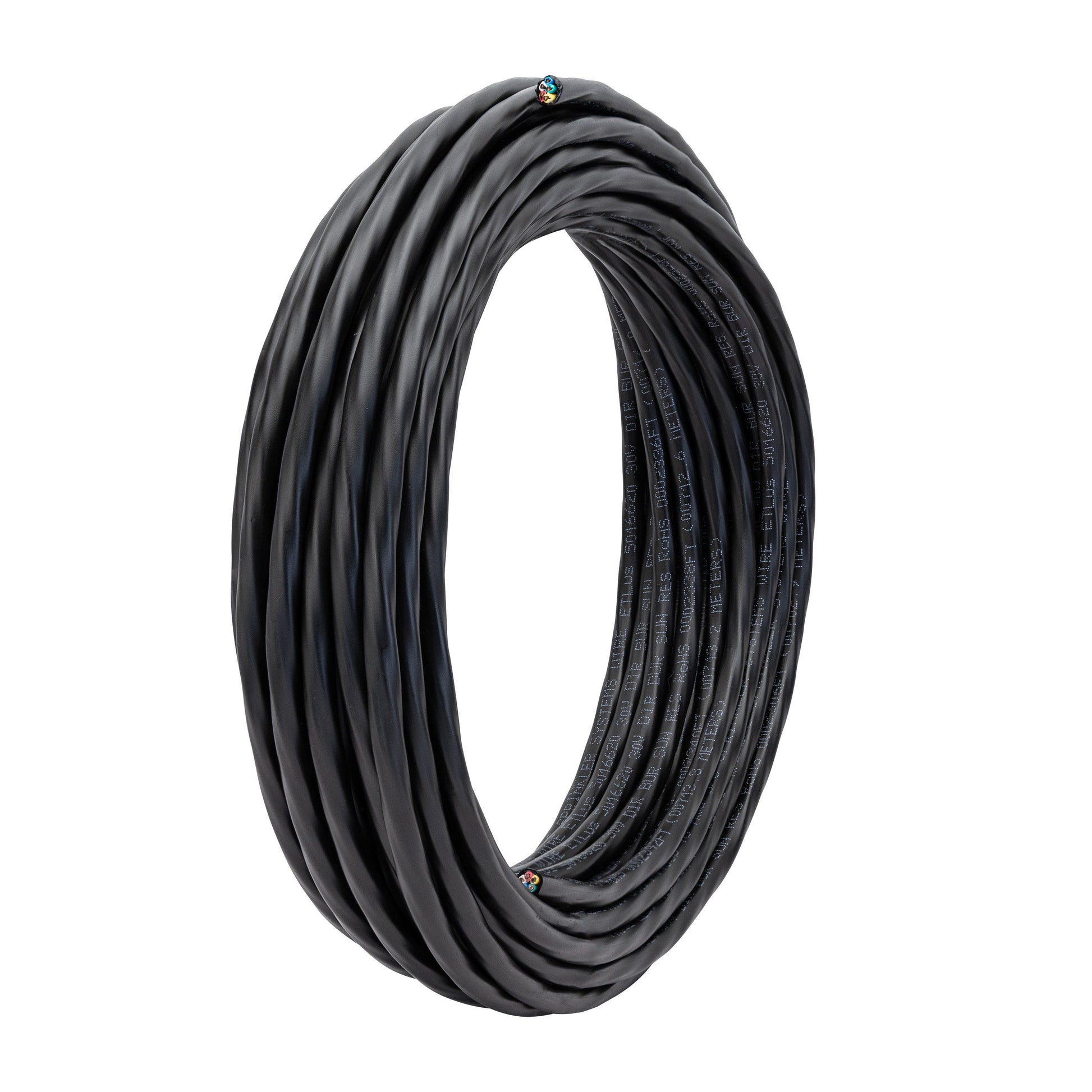 Underground sprinkler wire, 7-strand x 100', UF/UL, Orbit Irrigation 57088 black coil on Tampa Home & Garden Store