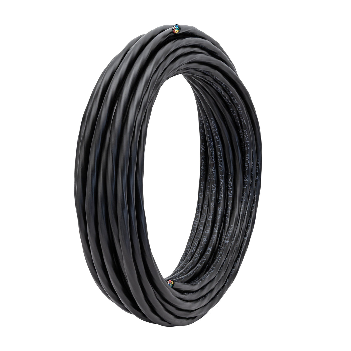 Orbit Irrigation 7-Strand UF/UL sprinkler wire, black underground irrigation cable, 50 ft coil on Tampa Home & Garden Store