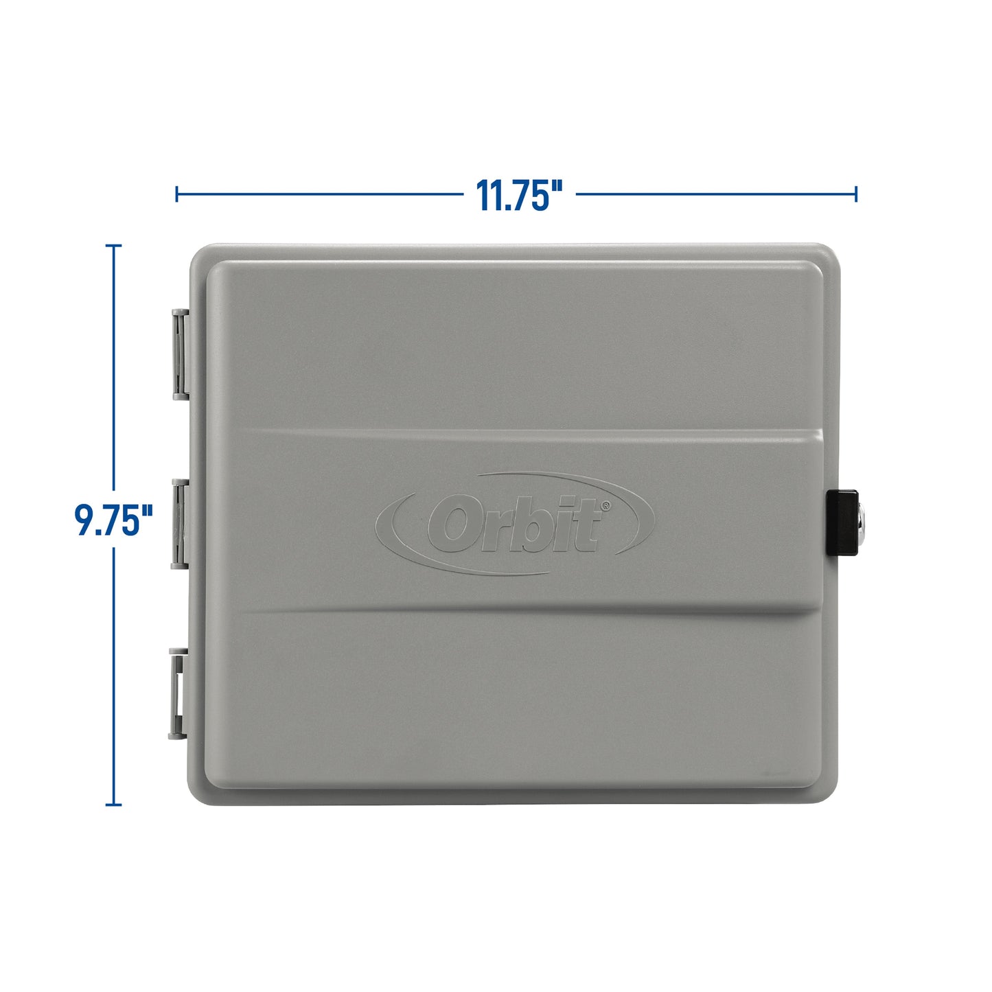 Orbit Outdoor Sprinkler Controller Cabinet with GFCI 57095, gray for underground irrigation on Tampa Home & Garden Store
