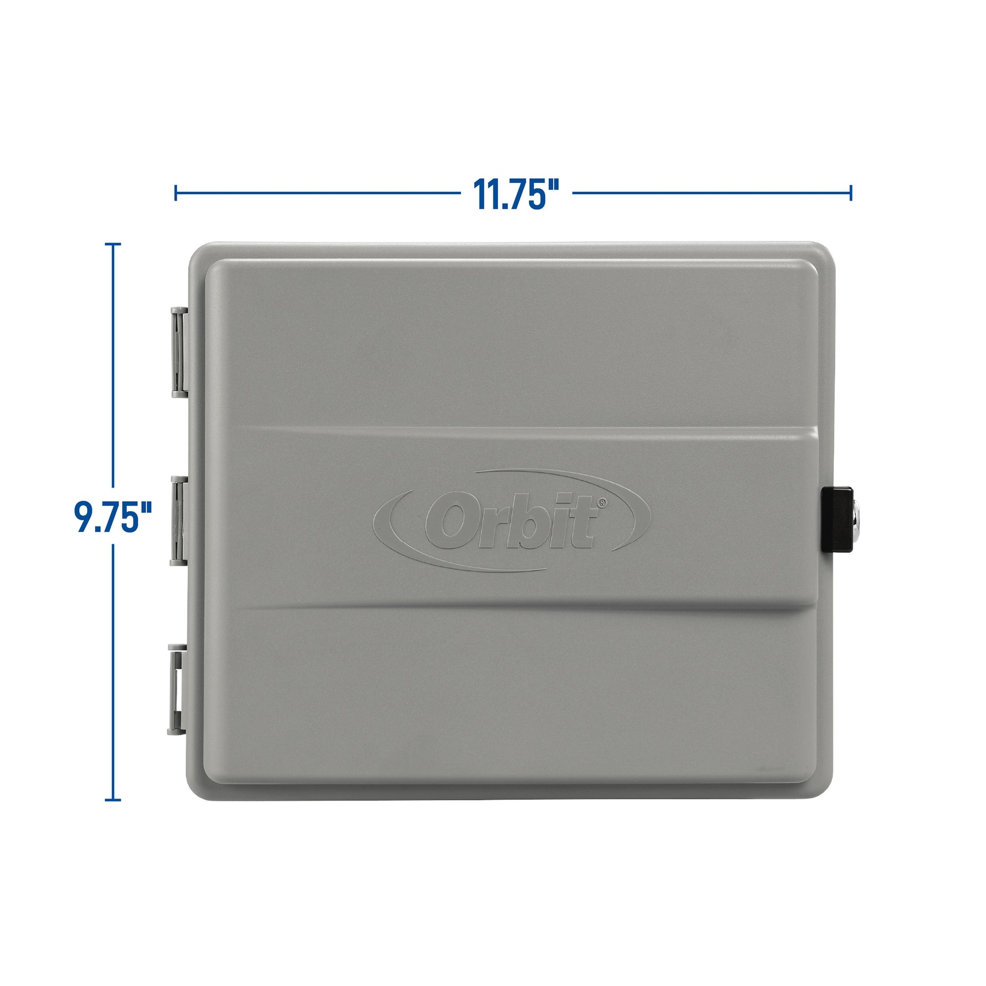 Orbit Outdoor Sprinkler Controller Cabinet with GFCI 57095, gray for underground irrigation on Tampa Home & Garden Store