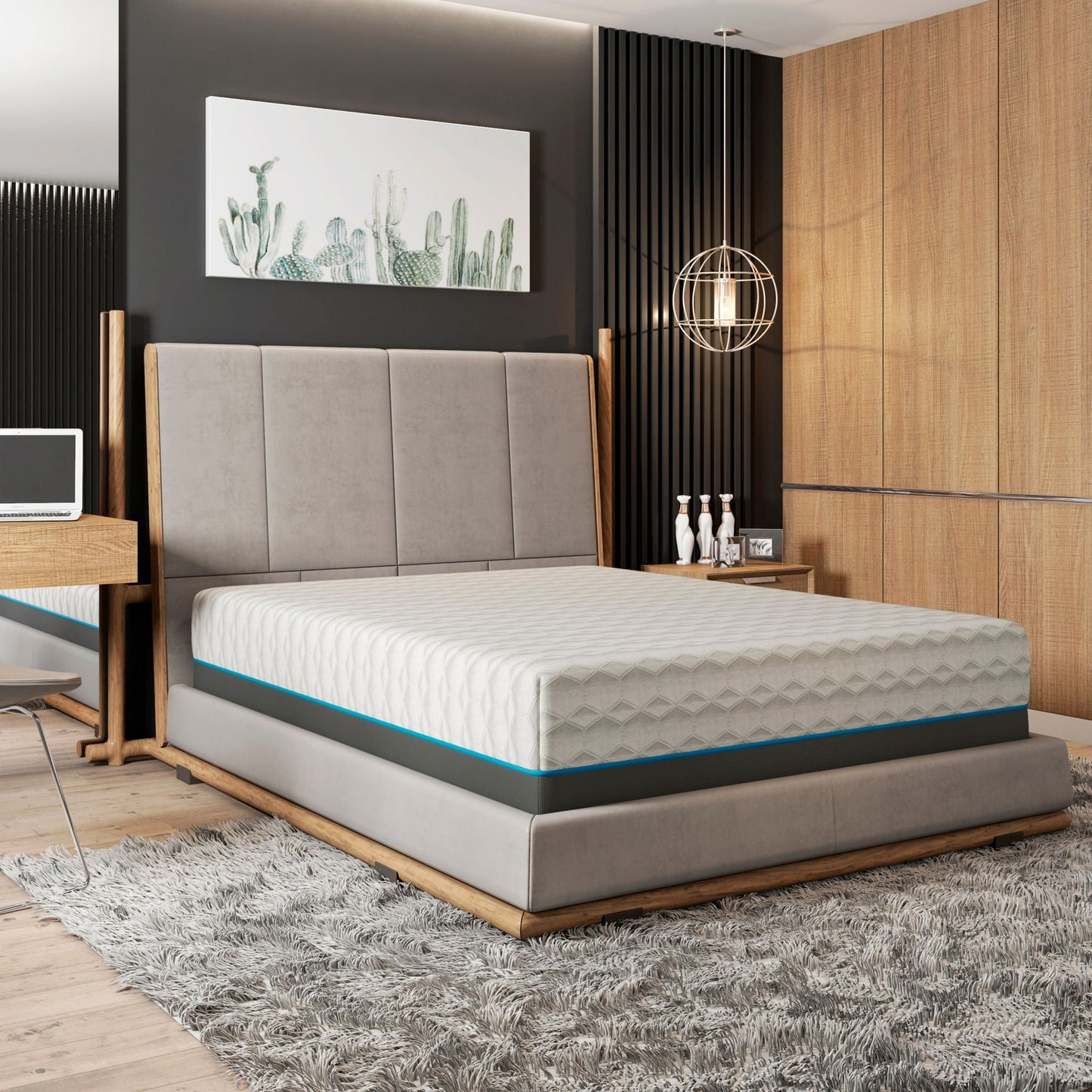 Copper Lux Memory Foam Mattress With The Cooling