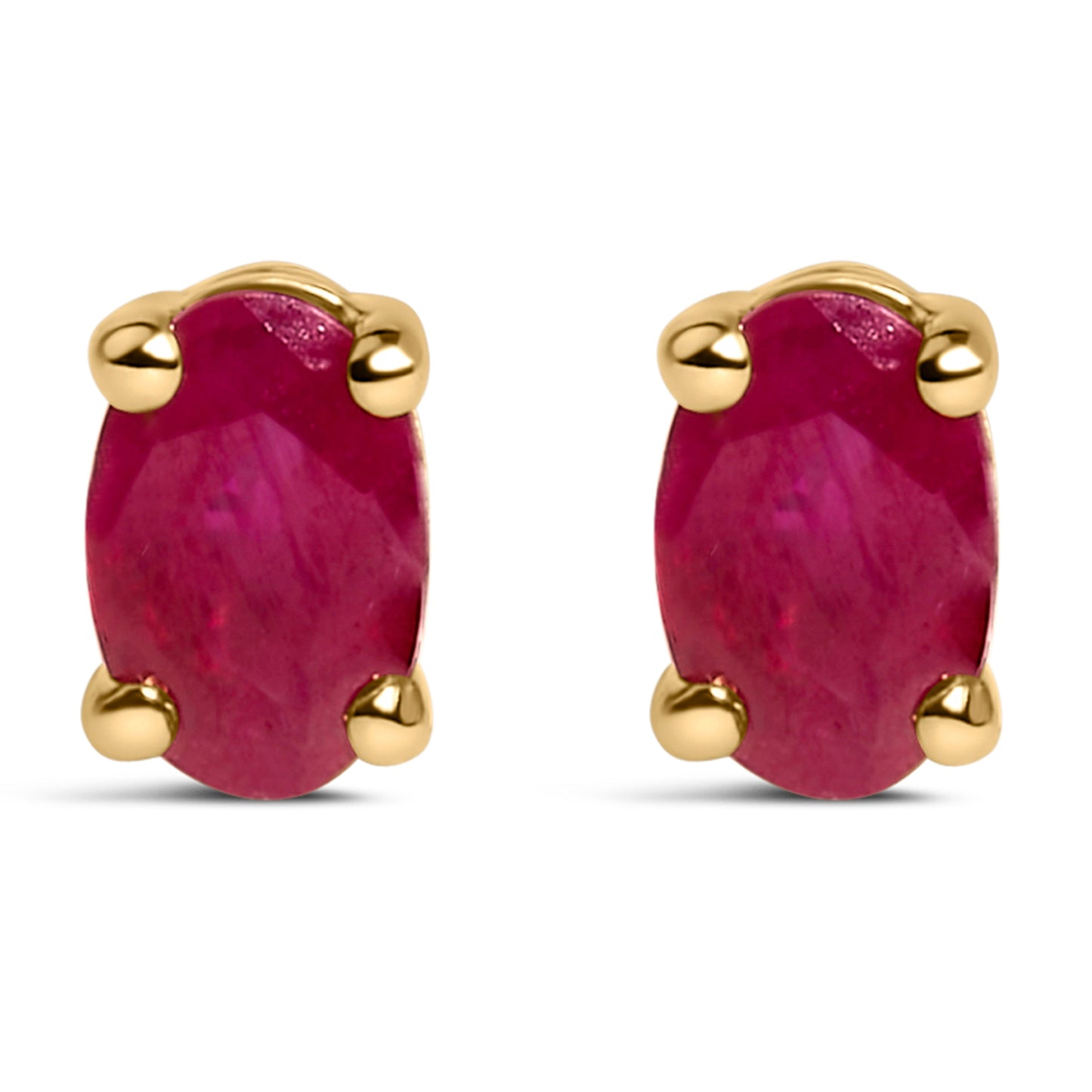 Earrings gold-tone with purple oval stones 2 pcs Bids.com on Tampa Home & Garden Store