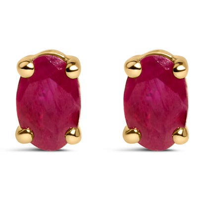 Earrings gold-tone with purple oval stones 2 pcs Bids.com on Tampa Home & Garden Store