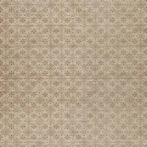 Lyamford rug, beige with subtle geometric floral pattern, Unique Piece Furniture on Tampa Home & Garden Store
