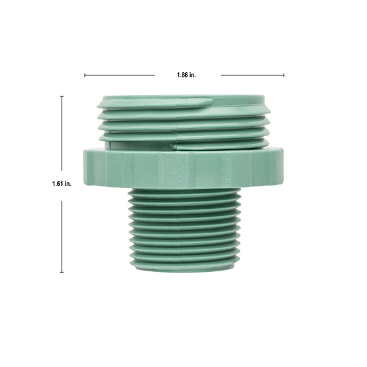 3/4" MPT Transition Adapter 57187 - Tampa Home & Garden Store