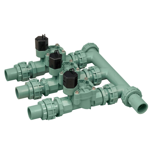 3-Valve Preassembled Manifold with PVC Adapters 57253