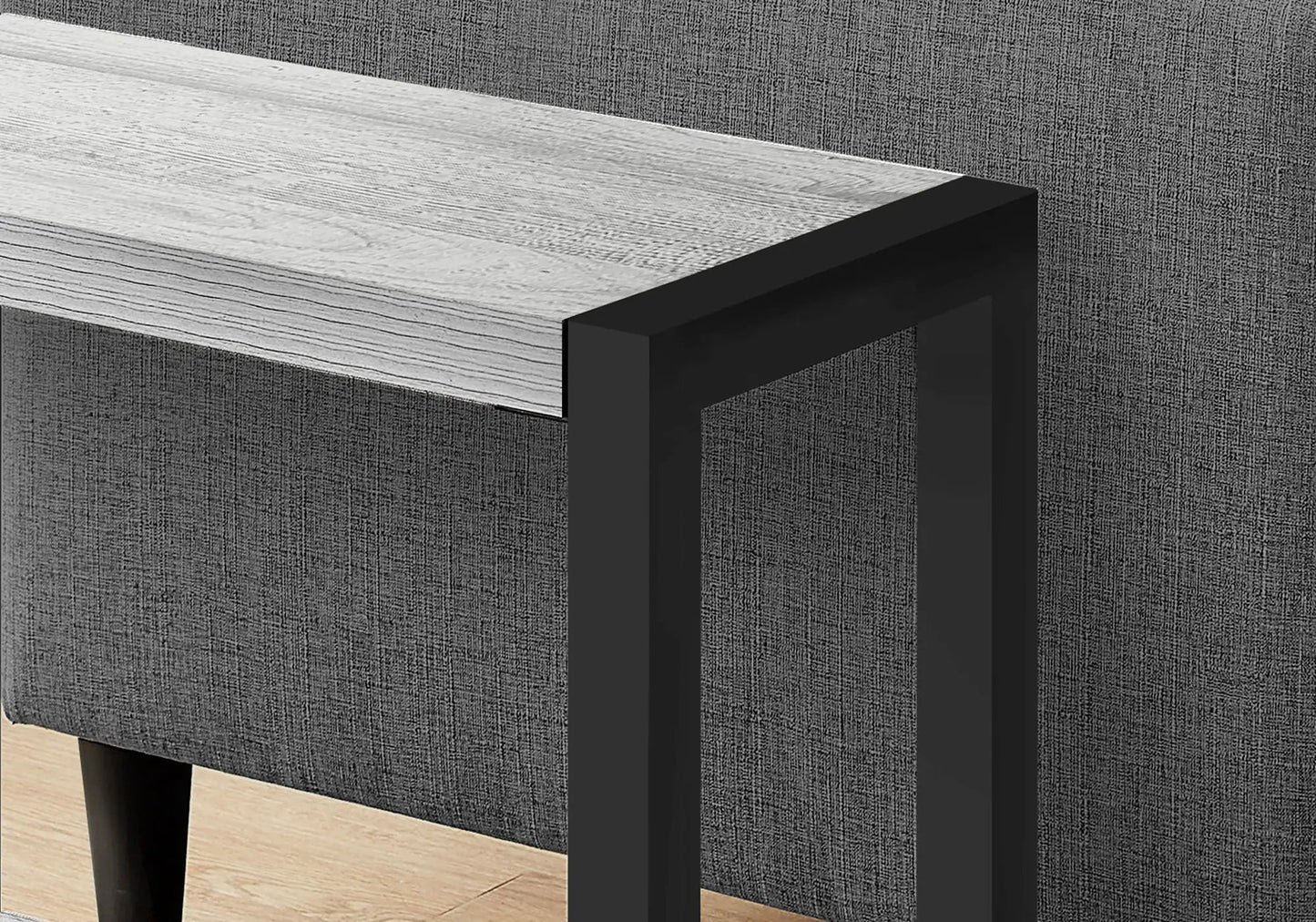 Accent Side Table with Two Tiers in Modern Style