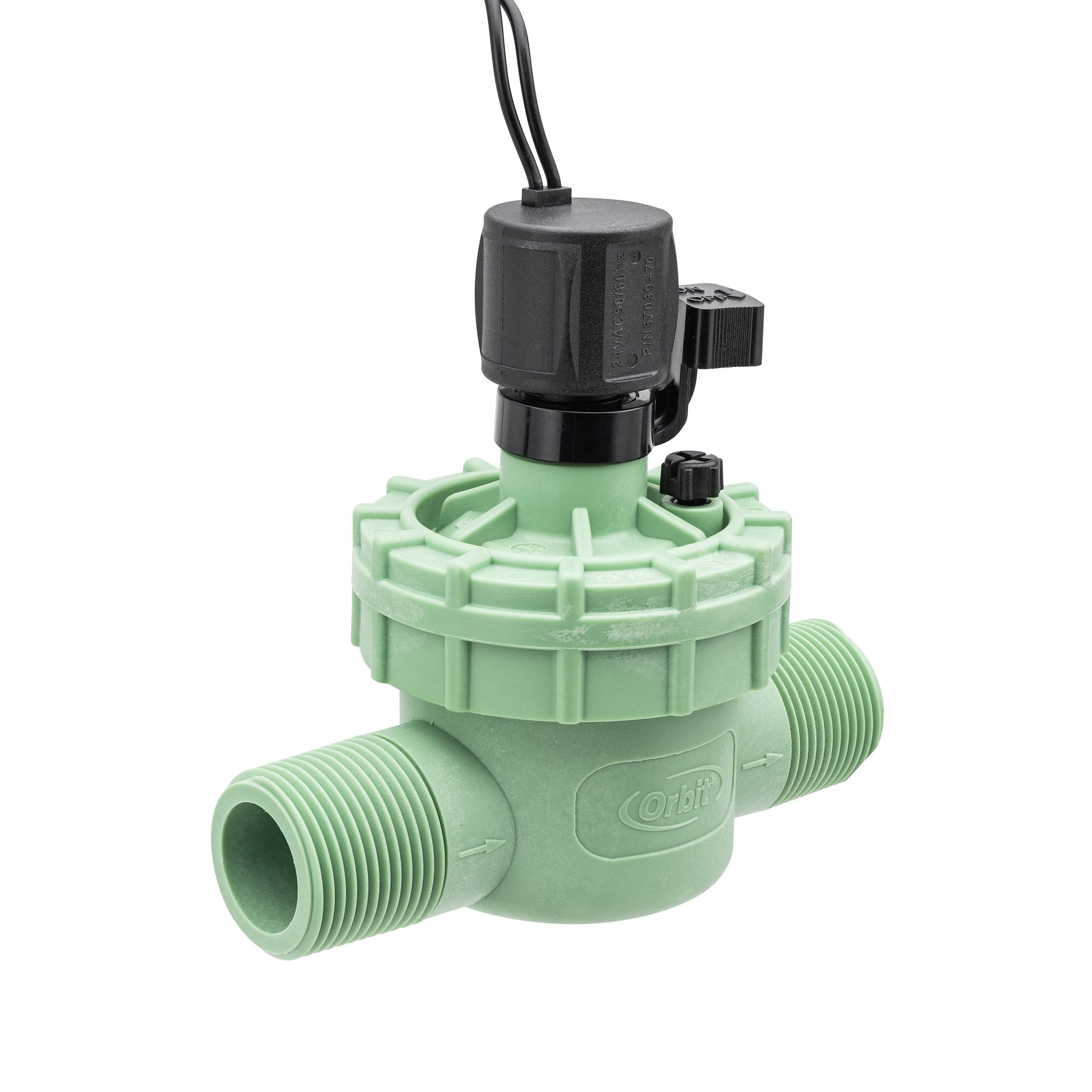 1in MPT Jar Top Valve by Orbit Irrigation for underground sprinklers; black cap on Tampa Home & Garden Store